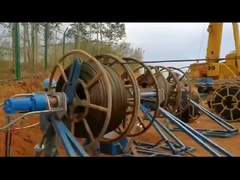 Гидравлический кабель, барабан, подставка