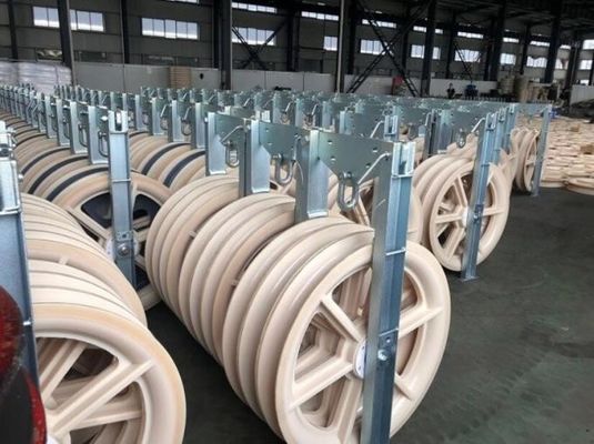 Купить 660 мм диаметром трижды шифрованный нейлоновый стринговый блок для пилотного проволочного проволочного каната online manufacture