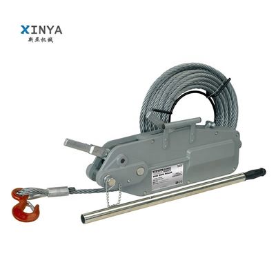 Купить 1.6-5.4ton Hand Wire Rope Hoist with 20M Lifting Height and 800-5400KG Capacity for Construction and Power Applications online manufacture