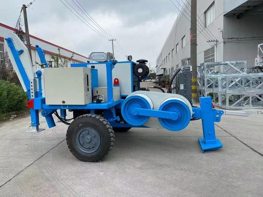 Купить 60KN Hydraulic Cable Puller with Hydraulic System for Transmission Line and Overhead Construction online manufacture