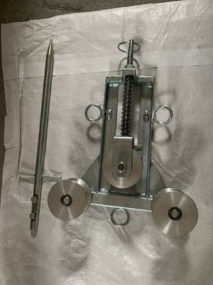 Купить Трехколесный заземляющий блочок с 60-75 мм алюминиевым штурвалом для натягивания линии передачи online manufacture