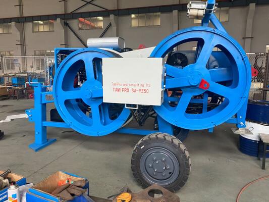 Купить Гидравлический натяжитель провода 40 кН с 5 канавками для эффективной натяжки кабеля online manufacture