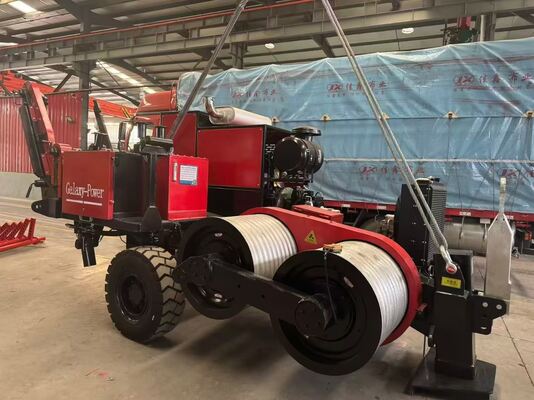 Купить SA-YQ180 Diesel Hydraulic Puller with 180kN Maximum Pulling Force, Advanced Hydraulic System, and High-Efficiency Diesel Engine for Power Line Construction online manufacture