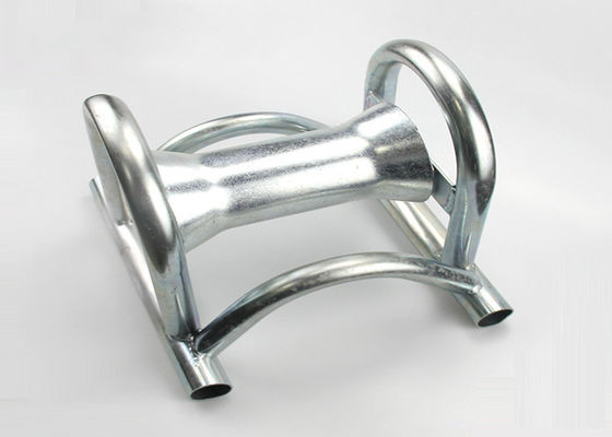 Купить Цинково-пластированный стальной кабельный ролик мостового типа с номинальной нагрузкой 10 КН для эффективной установки кабеля online manufacture