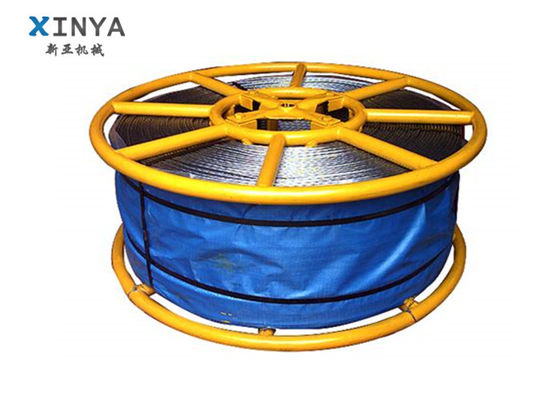 Гальванизированная стальная проволока с антикривой конструкцией и высокопрочной тканью для тяжелых применений