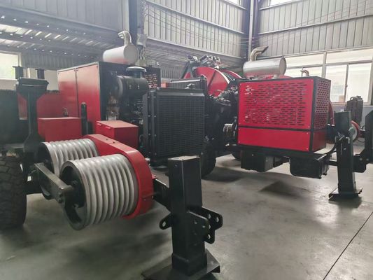 SA-YQ60 60KN Гидравлический кабельный тягач с дизельным двигателем для проводника стринга