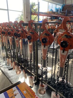 Ручная цепная таль с рычагом 1,5 м, грузоподъемность 1 тонна, сверхмощный ручной подъемный инструмент для промышленной оснастки